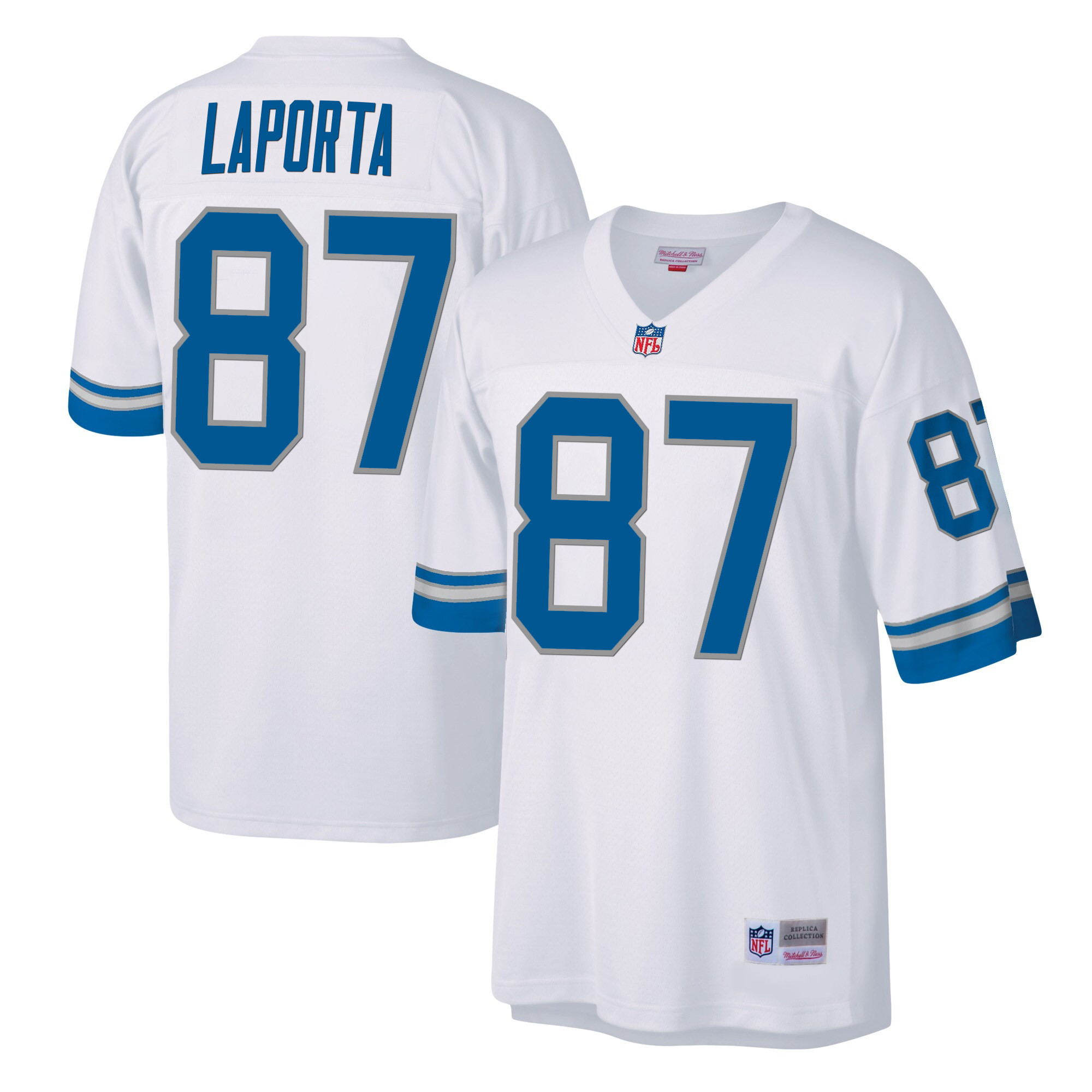 Men's Detroit Lions Big & Tall Legacy Jersey - All Stitched - Image 12