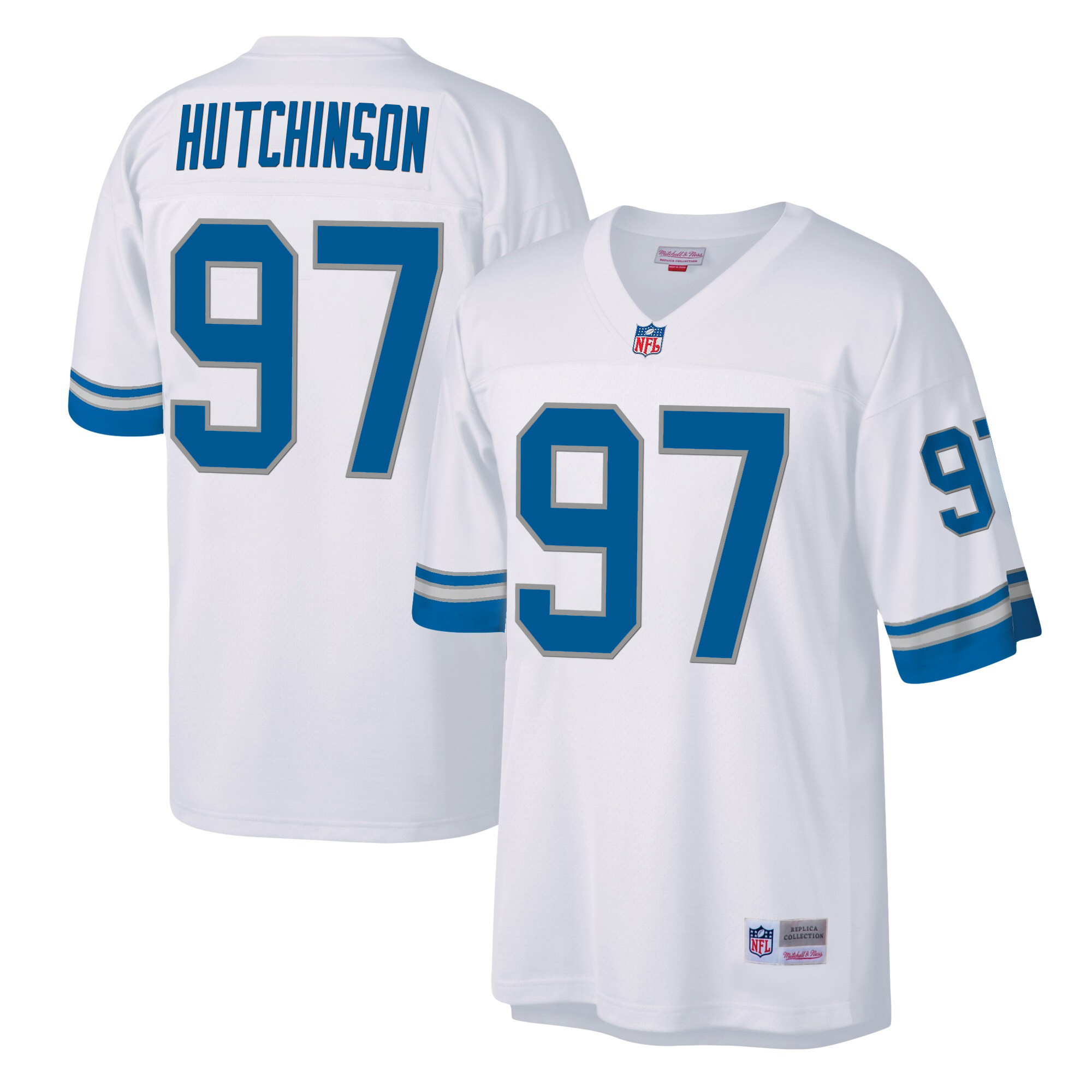 Men's Detroit Lions Big & Tall Legacy Jersey - All Stitched - Image 7