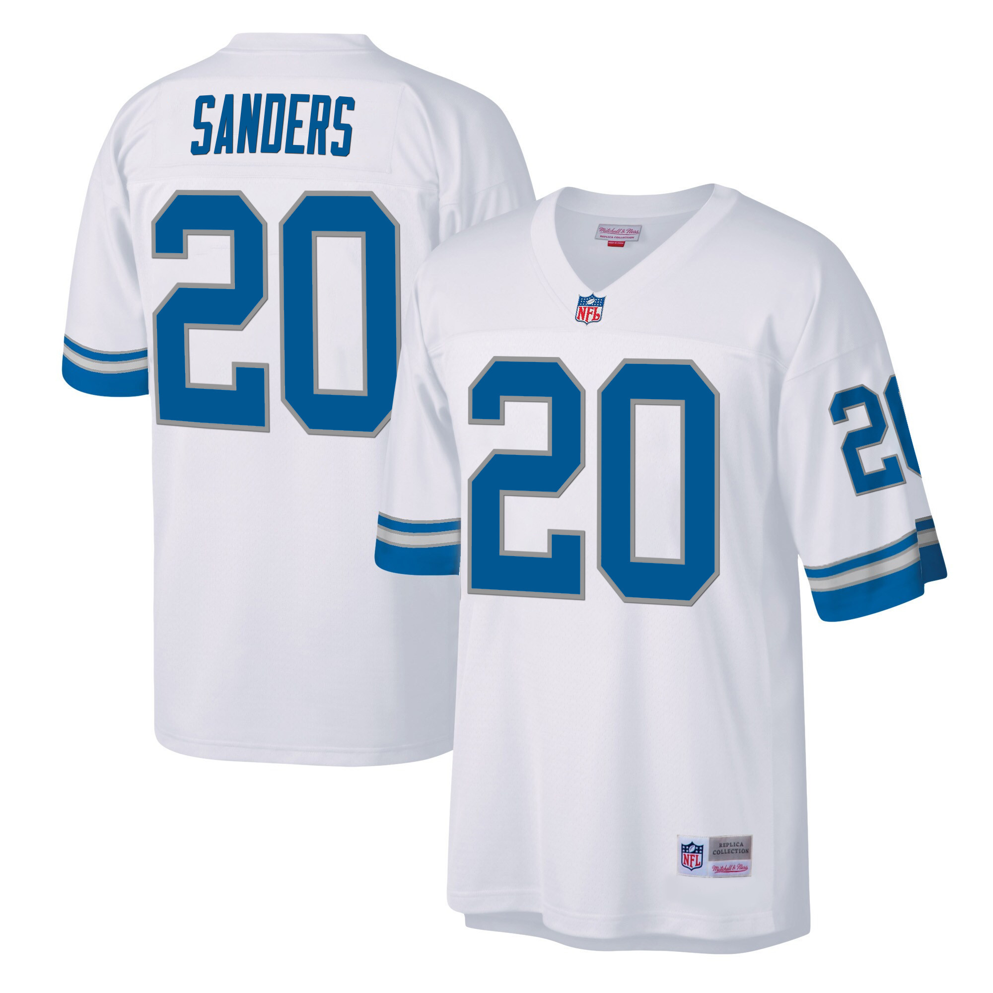 Men's Detroit Lions Big & Tall Legacy Jersey - All Stitched - Image 11