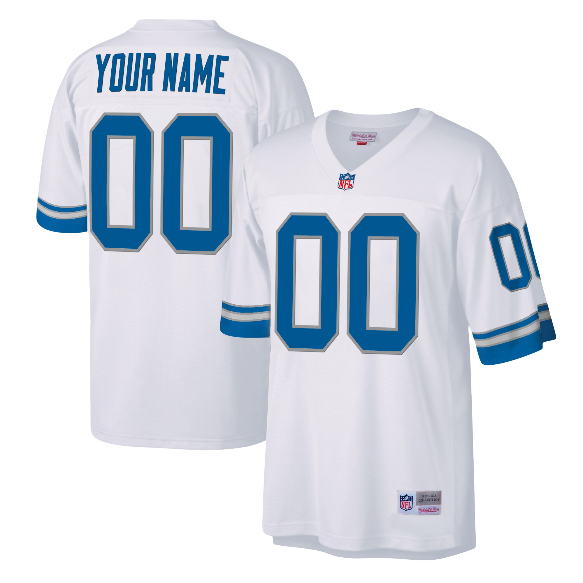 Detroit Lions Big & Tall Legacy Jersey - All Stitched - Image 2