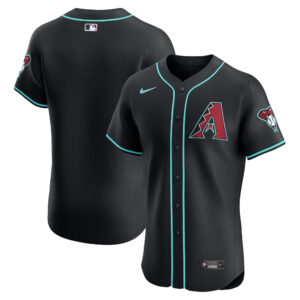 Arizona Diamondbacks Black 2024 Alternate Jersey - All Stitched
