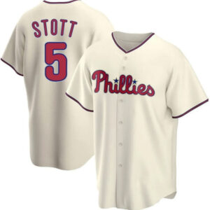 Bryson Stott Philadelphia Phillies White Jersey - All Stitched