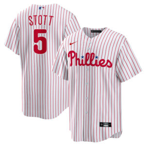 Bryson Stott Philadelphia Phillies White Jersey - All Stitched