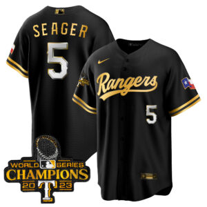 Men's Texas Rangers 2023 World Series Champions Cool Base Jersey V3 - All Stitched