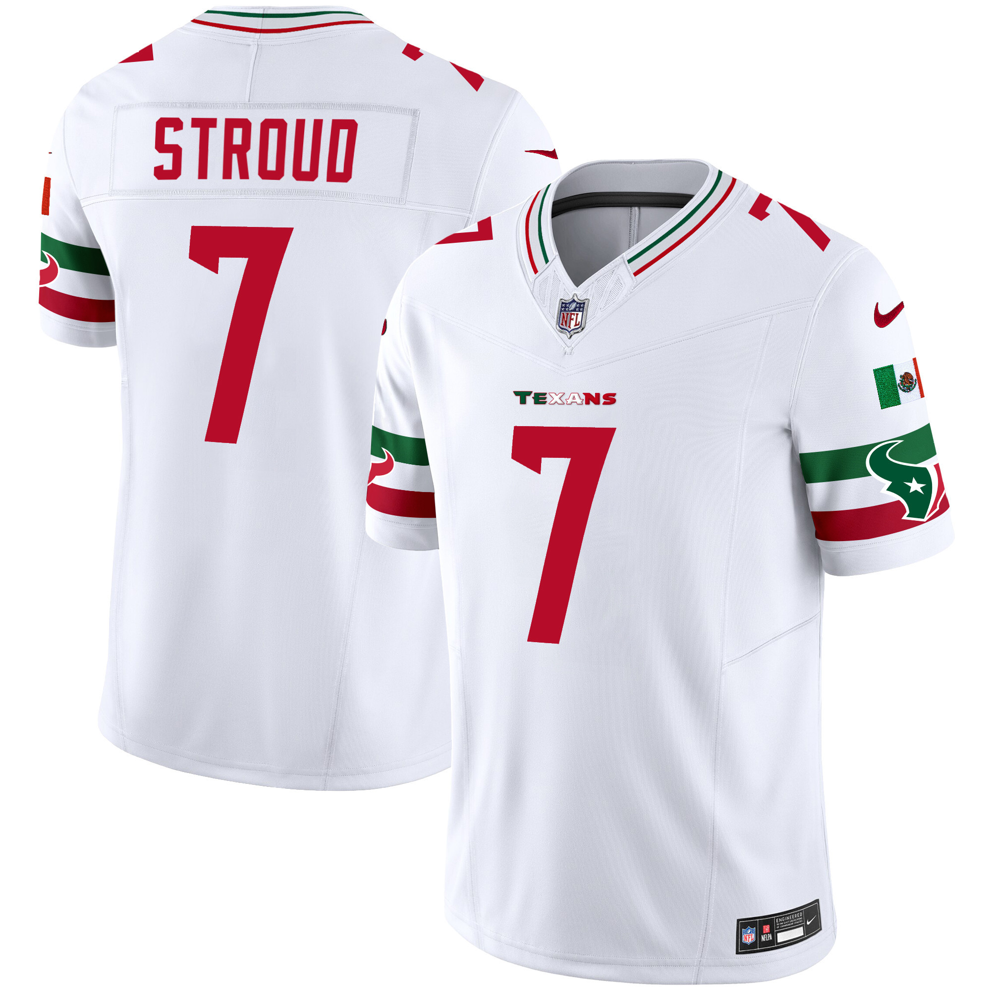 Men's Houston Texans Mexico Vapor Limited Jersey - All Stitched