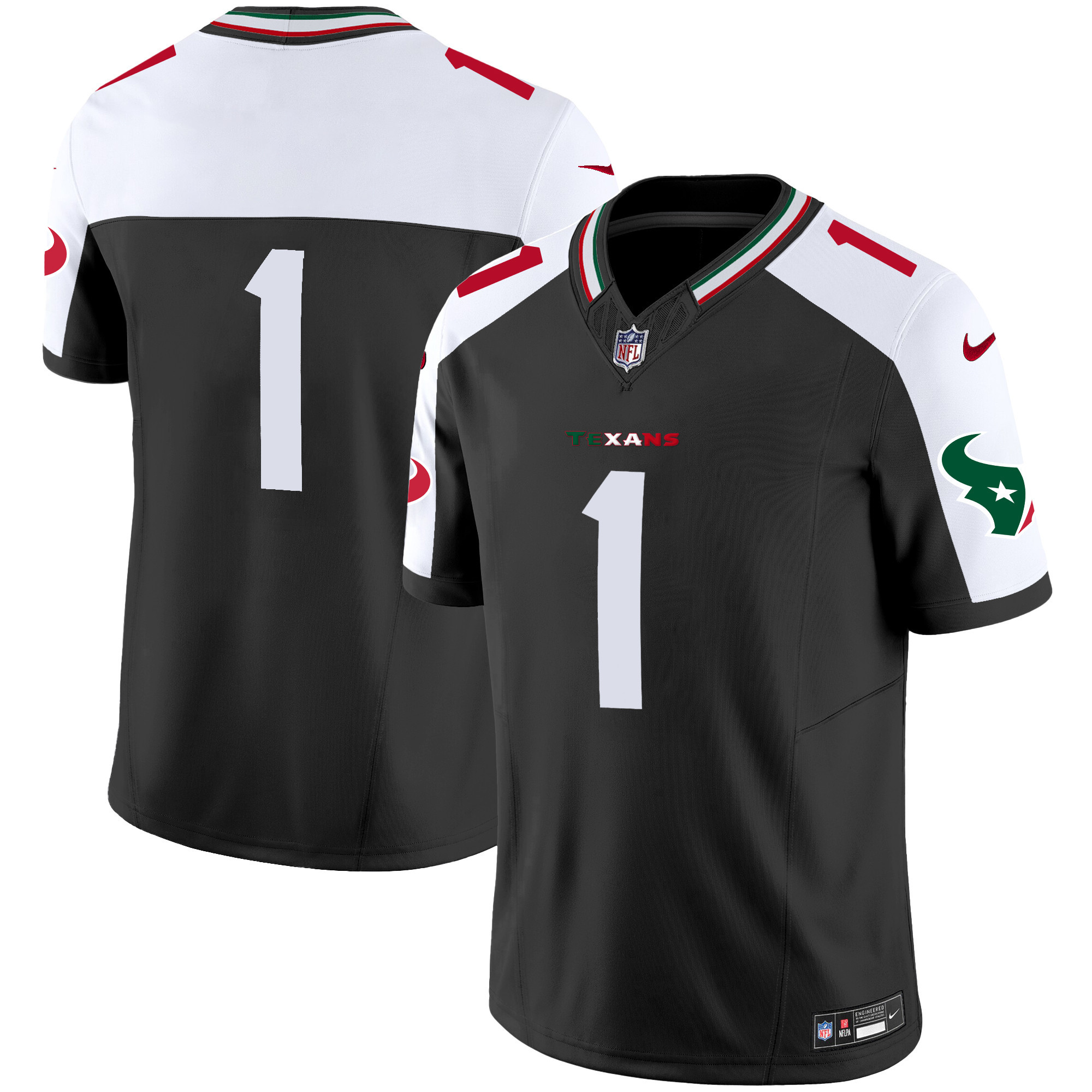 Men's Houston Texans Mexico Vapor Limited Jersey - All Stitched - Image 21
