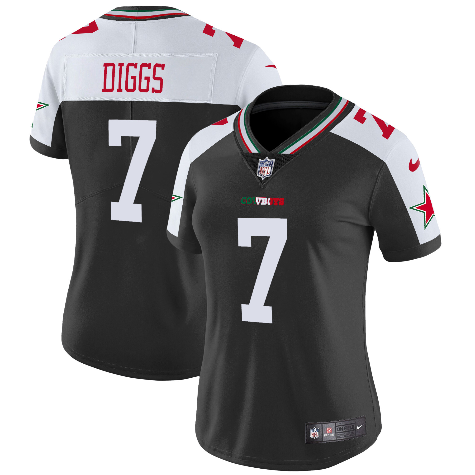 Women's Cowboys Mexico Vapor Limited Jersey - All Stitched - Image 16