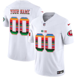 49ers Mexico Vapor Custom Jersey V3 - All Stitched