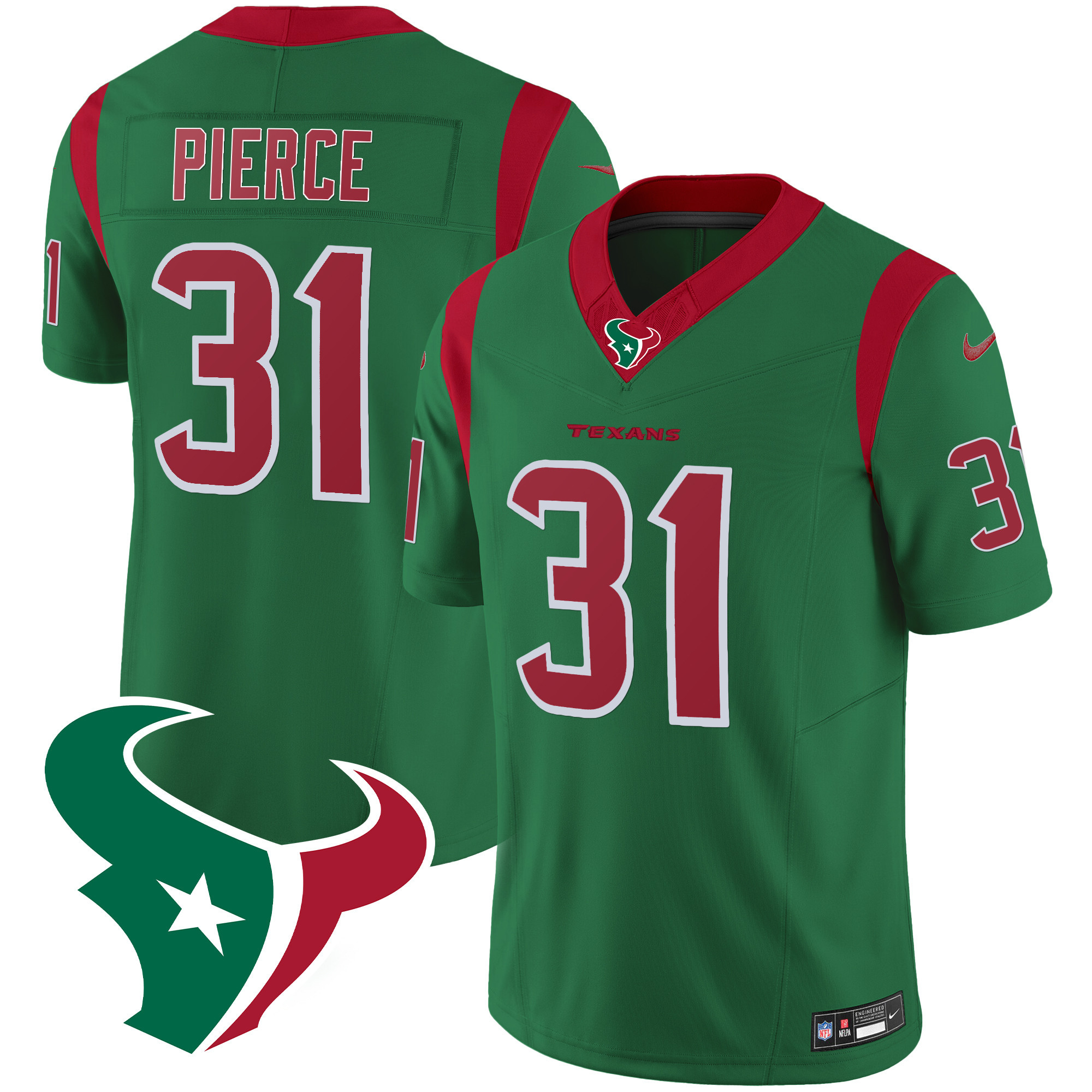Men's Houston Texans Mexico Vapor Limited Jersey - All Stitched - Image 24