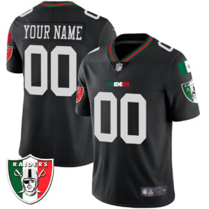 Las Vegas Raiders Mexico Custom Jersey - All Stitched