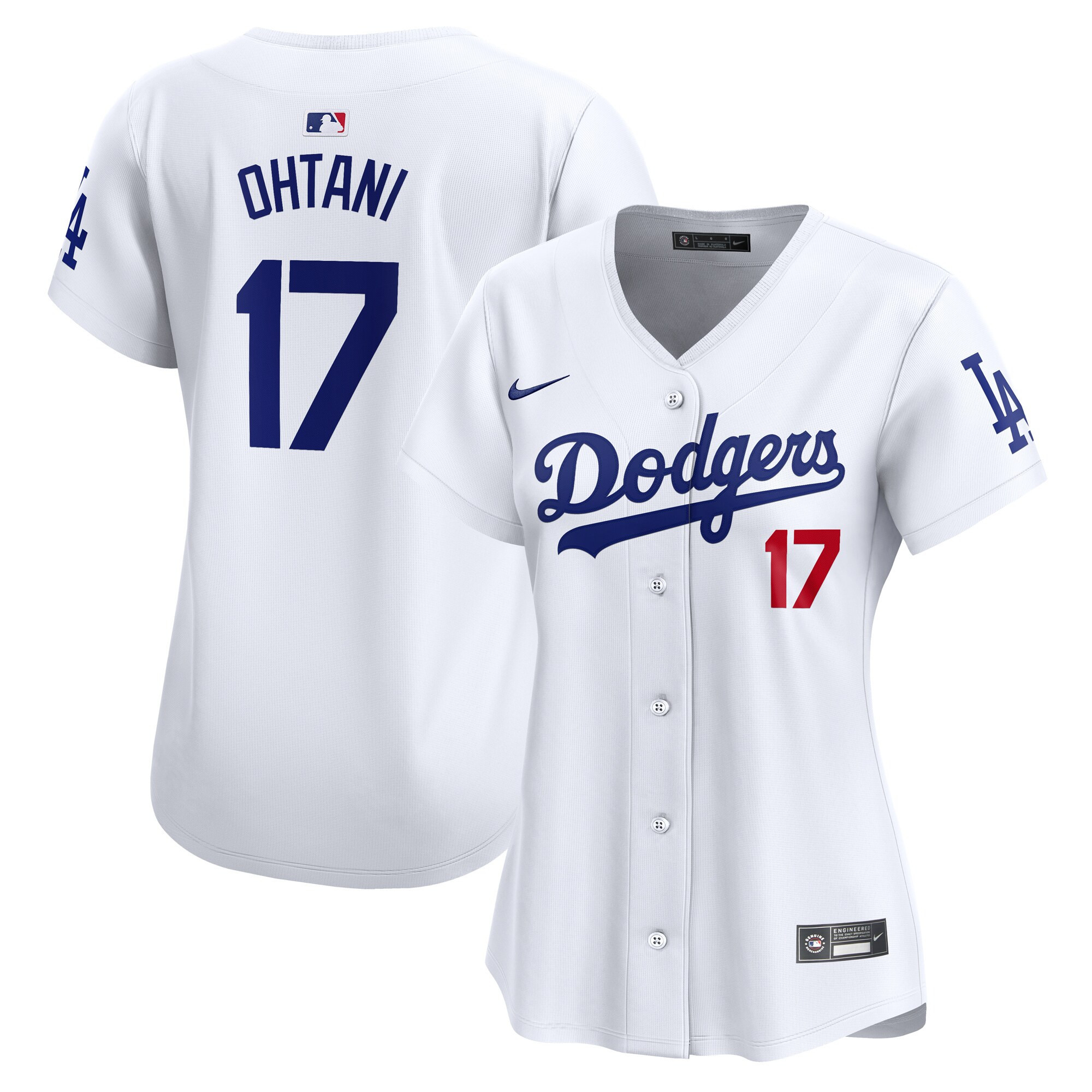 Shohei Ohtani Los Angeles Dodgers Home Limited Player Jersey - White - All Stitched - Image 2