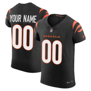Bengals Vapor Elite Custom Jersey - All Stitched
