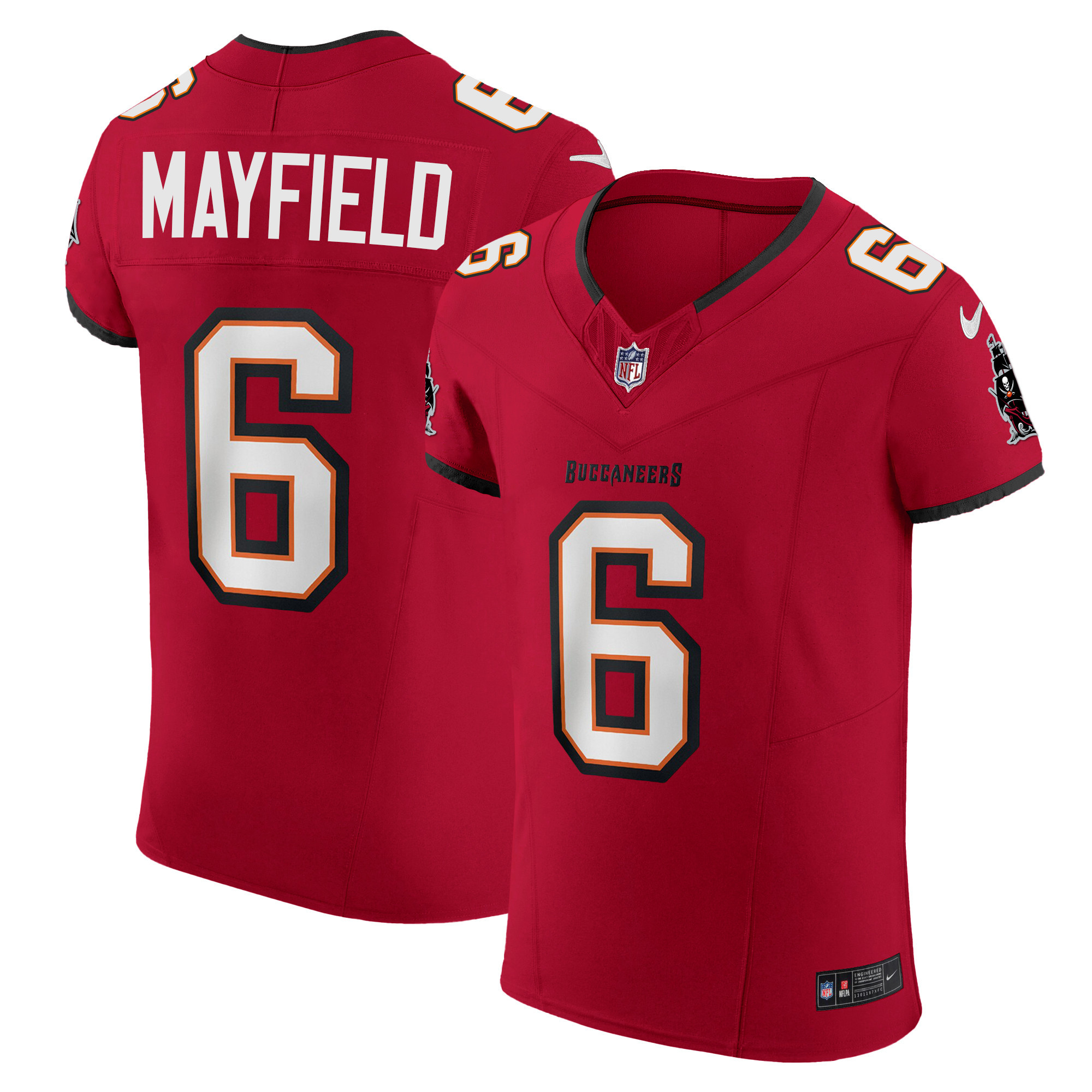 Men's Buccaneers Vapor Elite Jersey - All Stitched - Image 4