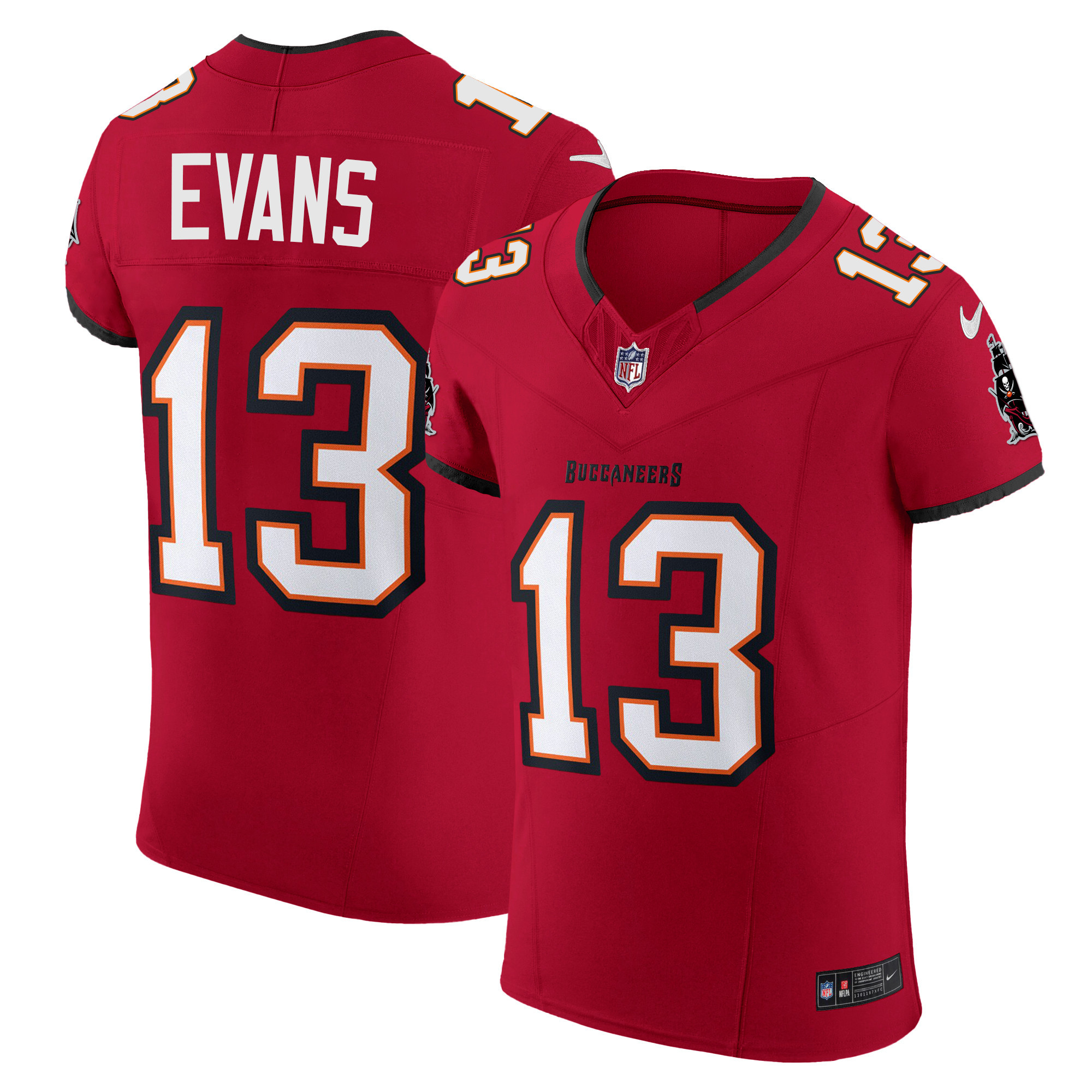 Men's Buccaneers Vapor Elite Jersey - All Stitched - Image 2