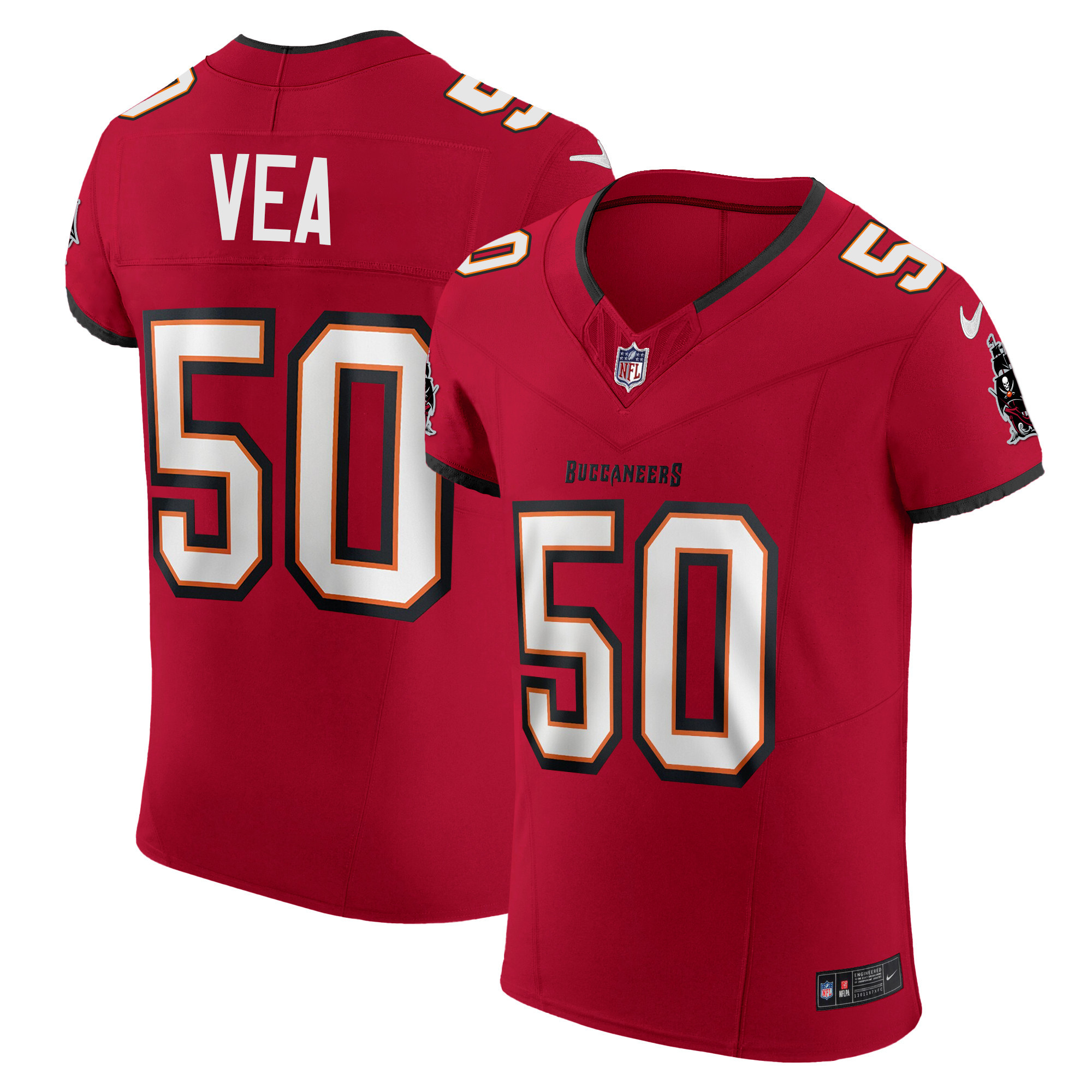 Men's Buccaneers Vapor Elite Jersey - All Stitched - Image 5