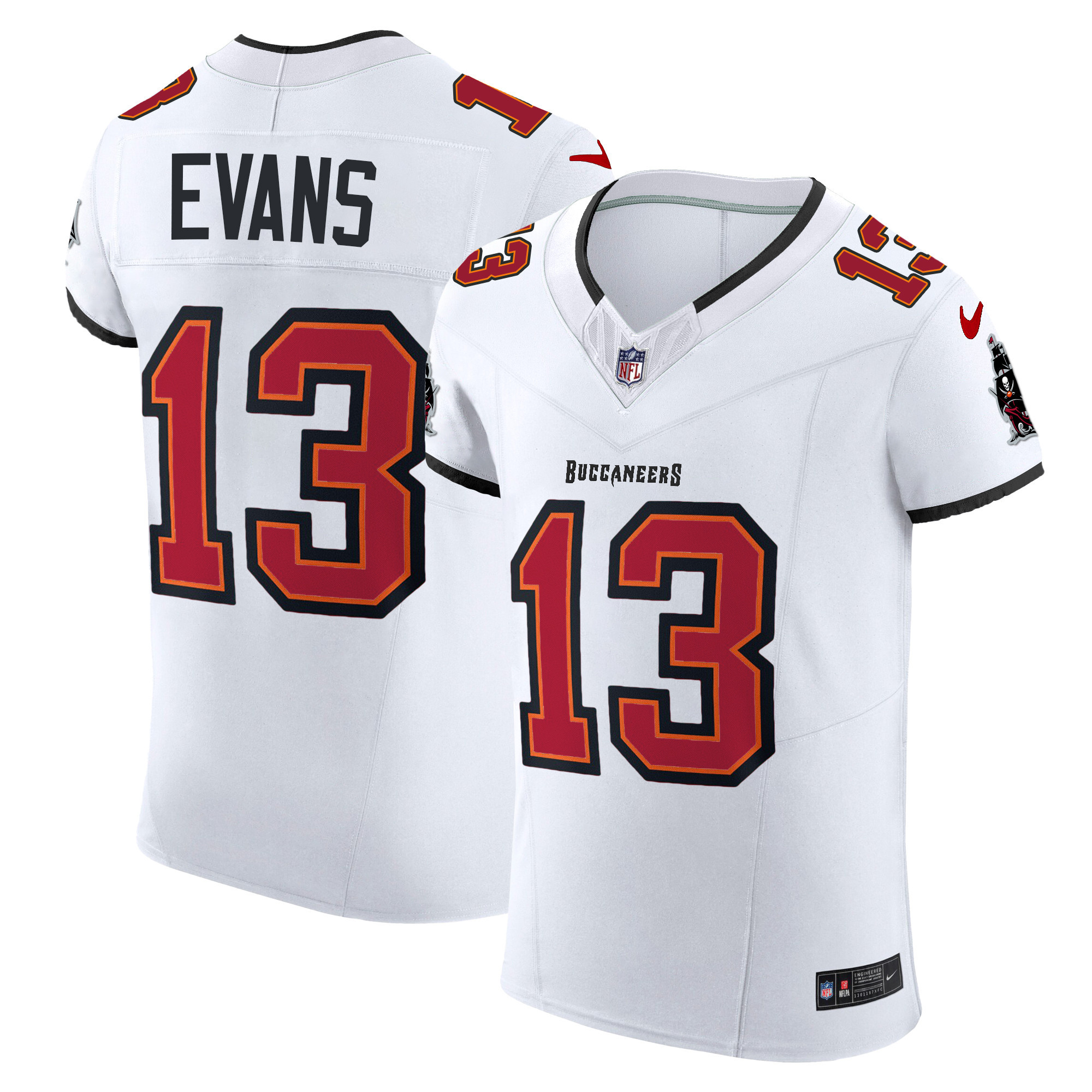 Men's Buccaneers Vapor Elite Jersey - All Stitched - Image 9