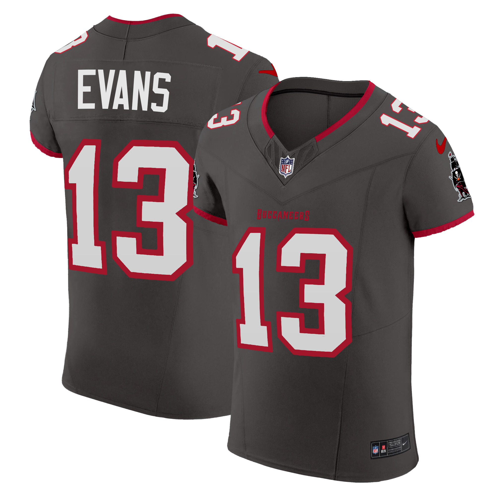 Men's Buccaneers Vapor Elite Jersey - All Stitched - Image 16