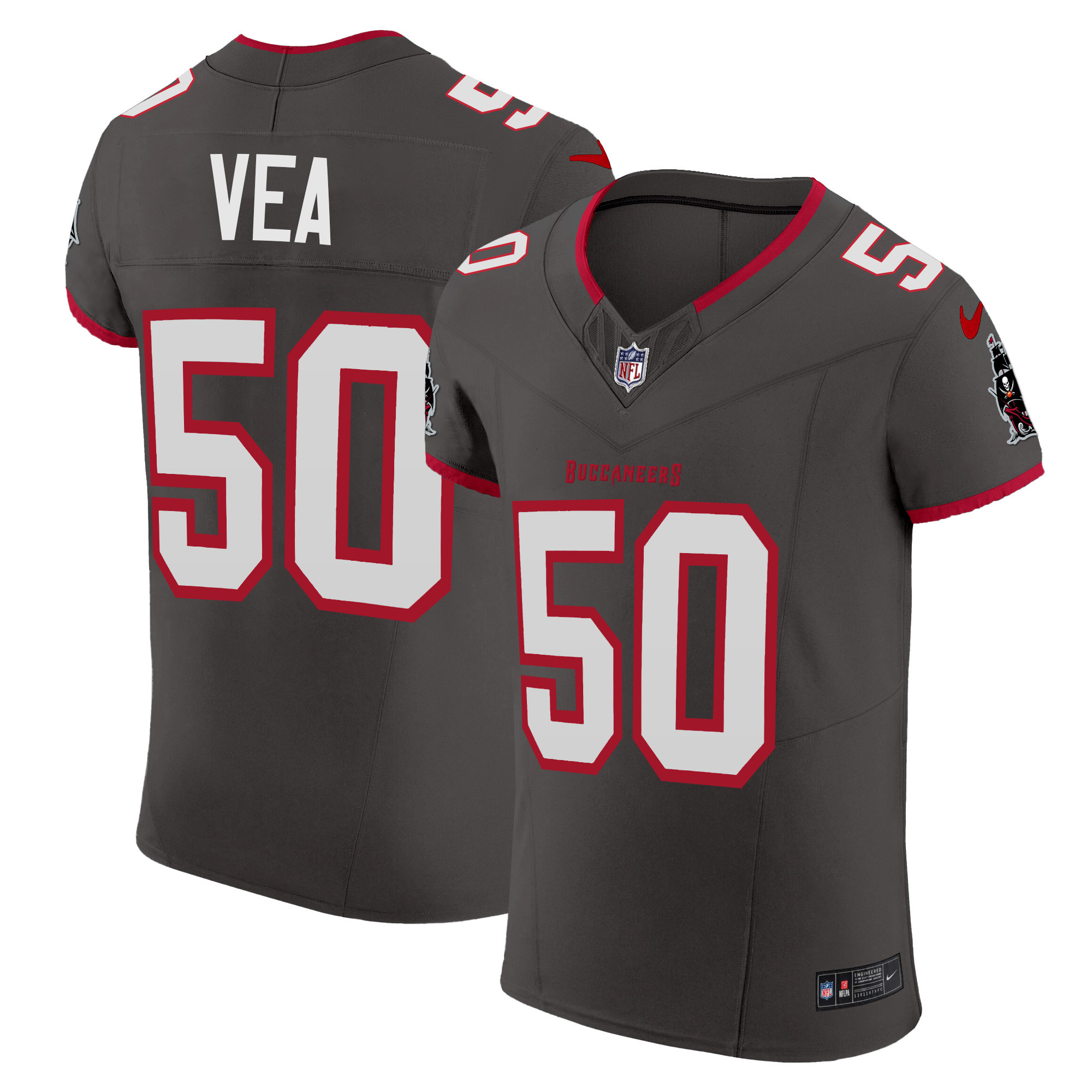 Men's Buccaneers Vapor Elite Jersey - All Stitched - Image 19