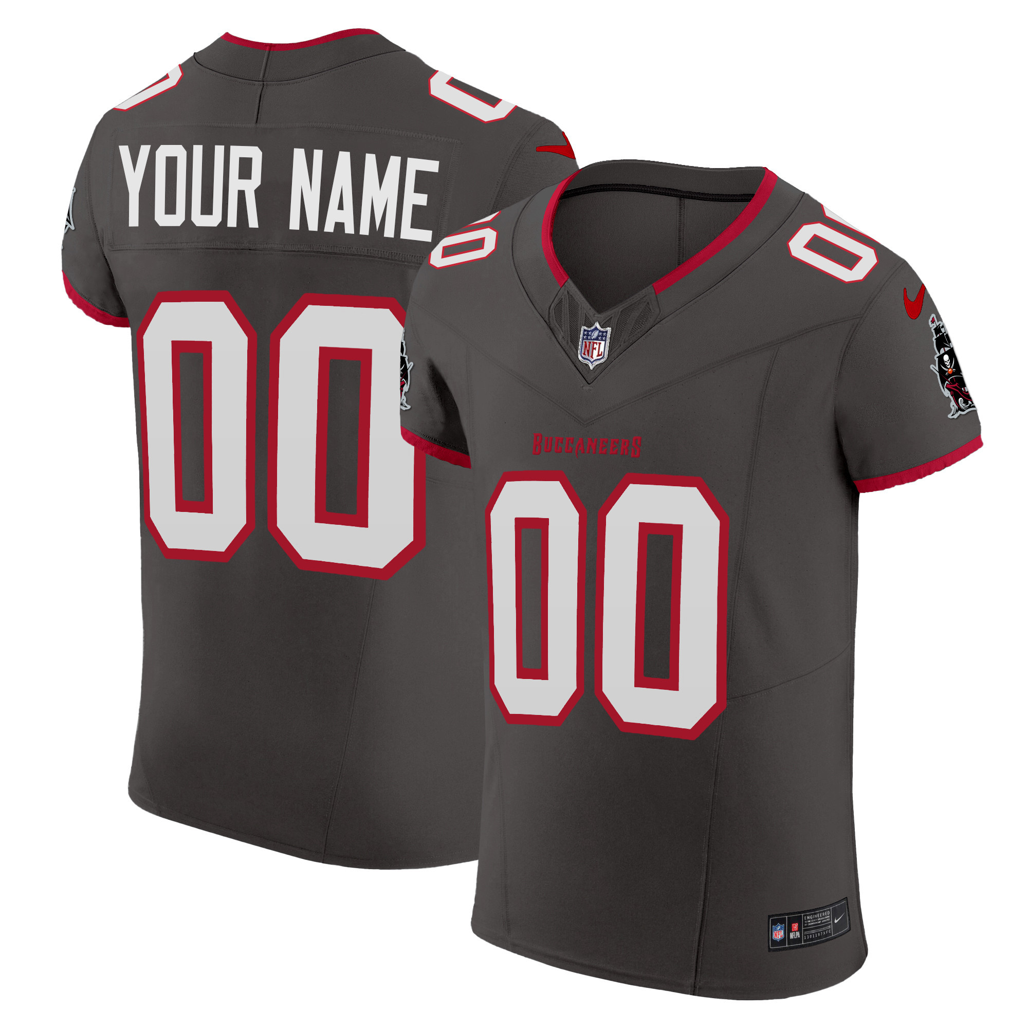 Buccaneers Vapor Elite Custom Jersey - All Stitched - Image 3