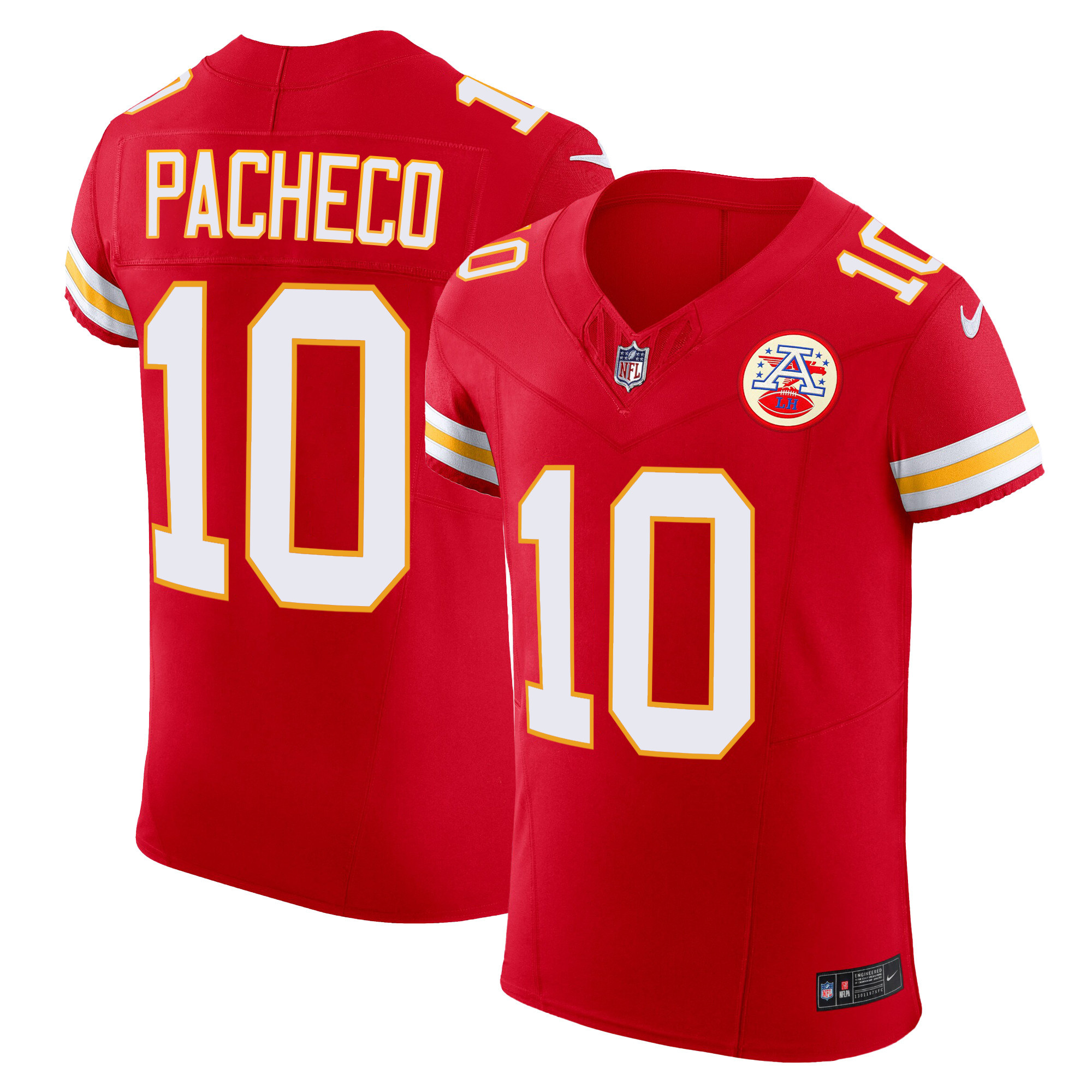 Men's Chiefs Vapor Elite Jersey - All Stitched - Image 5