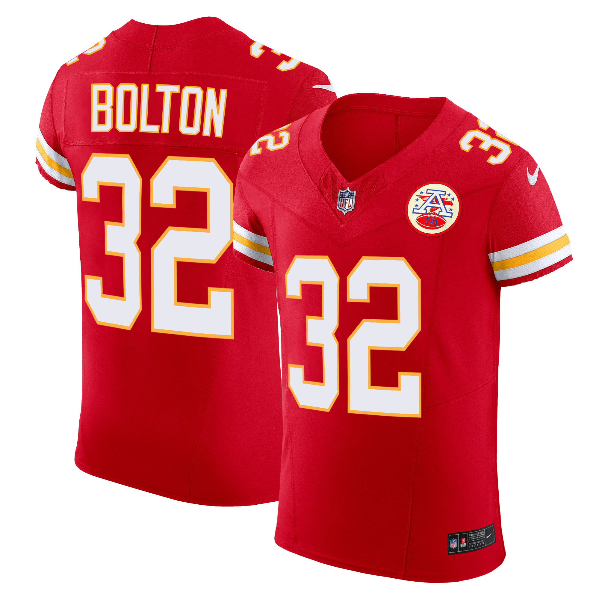 Men's Chiefs Vapor Elite Jersey - All Stitched - Image 3