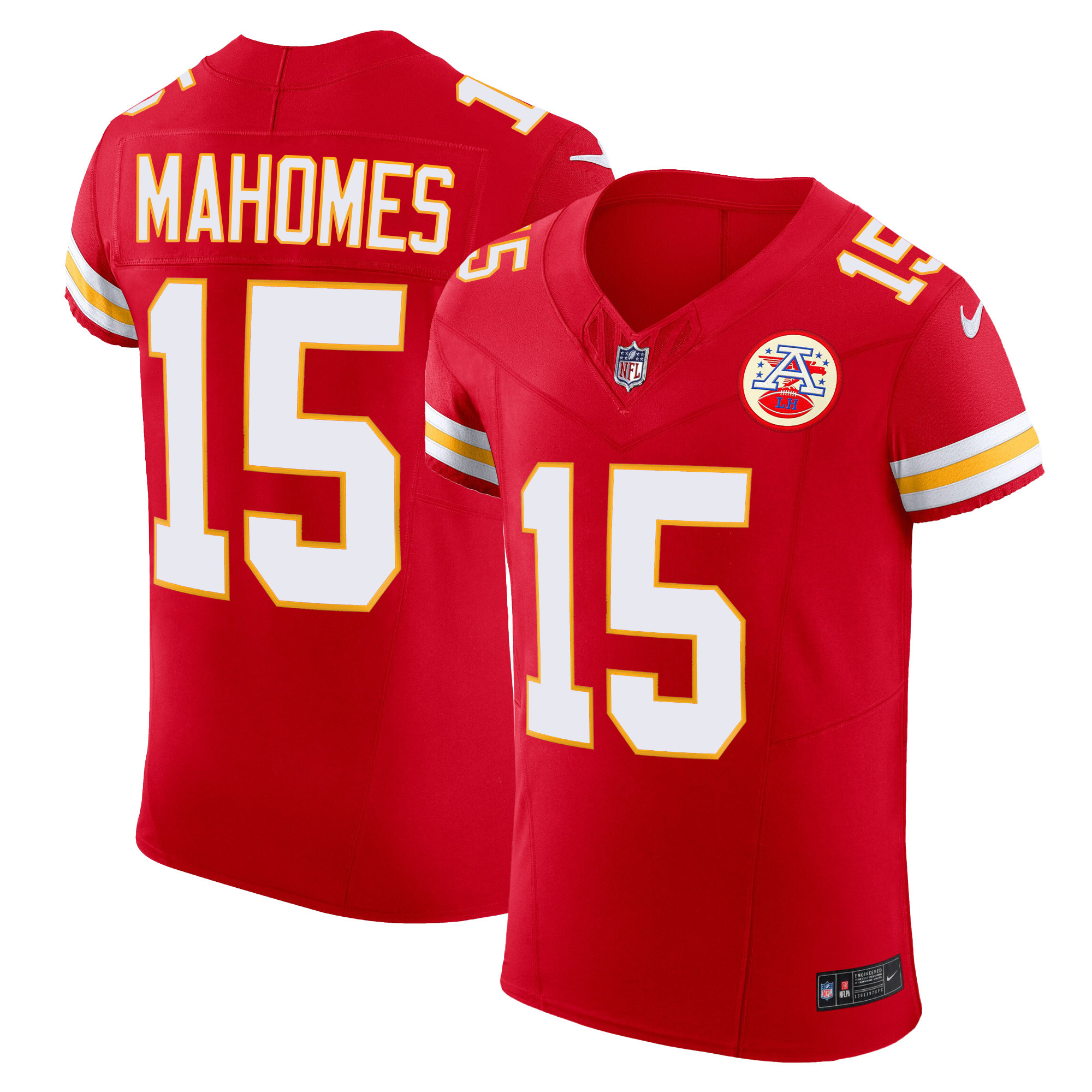Men's Chiefs Vapor Elite Jersey - All Stitched