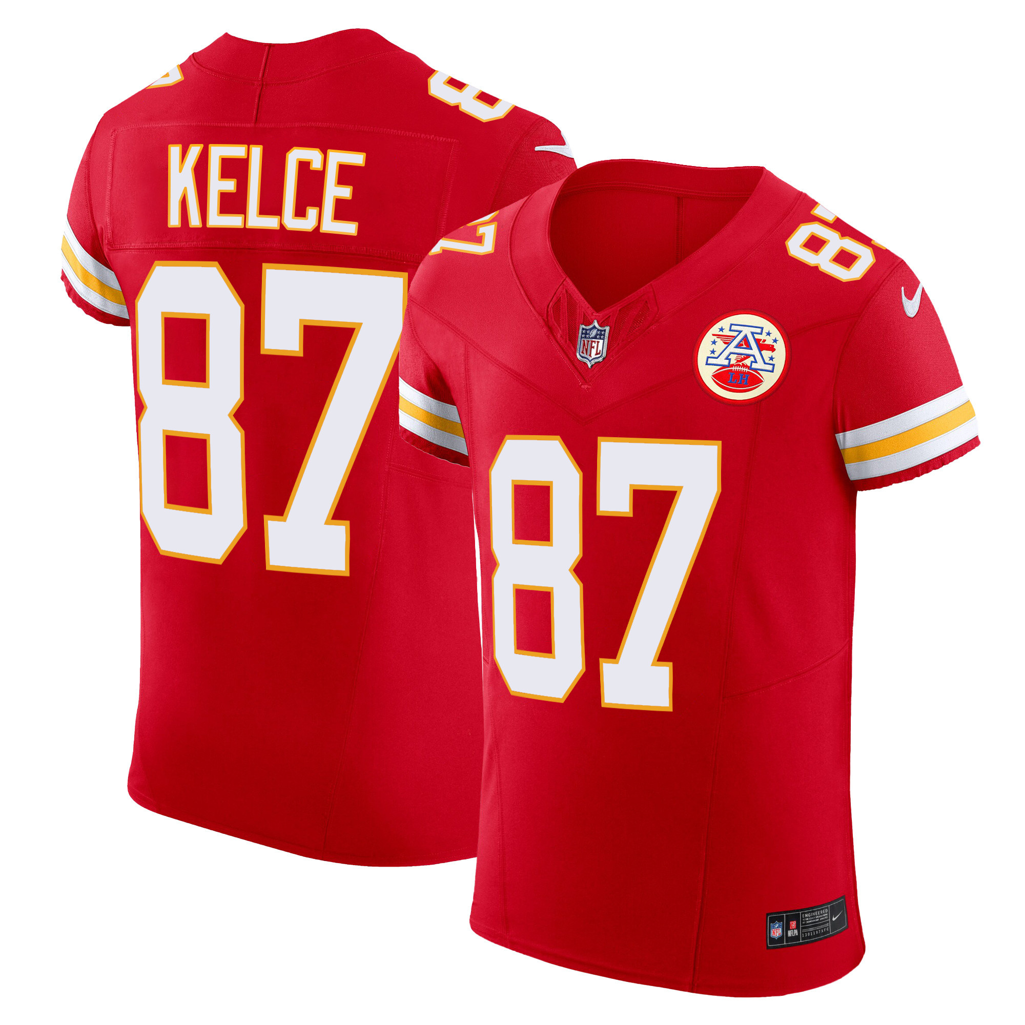 Men's Chiefs Vapor Elite Jersey - All Stitched - Image 2