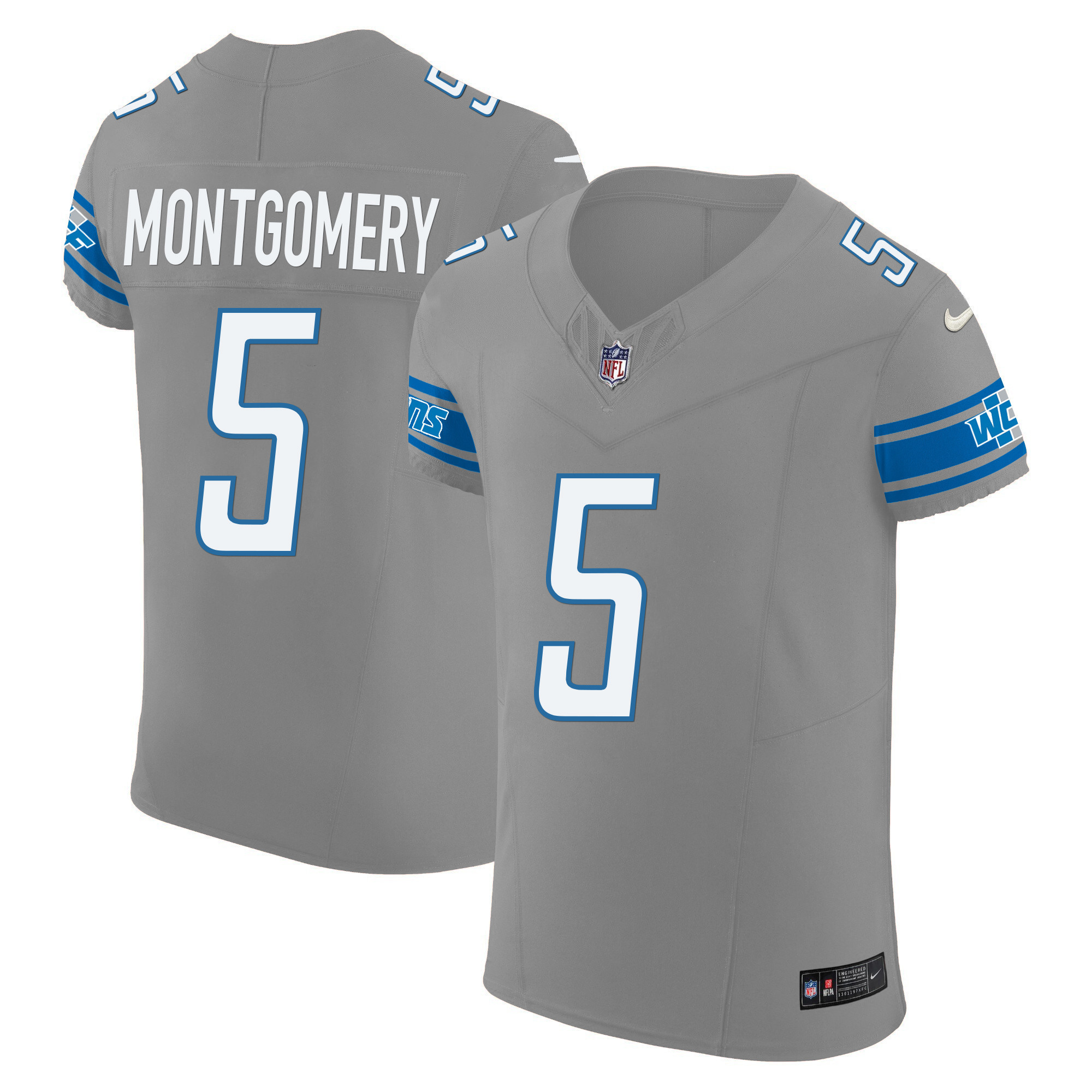 Men's Detroit Lions Vapor Elite Jersey - All Stitched - Image 4