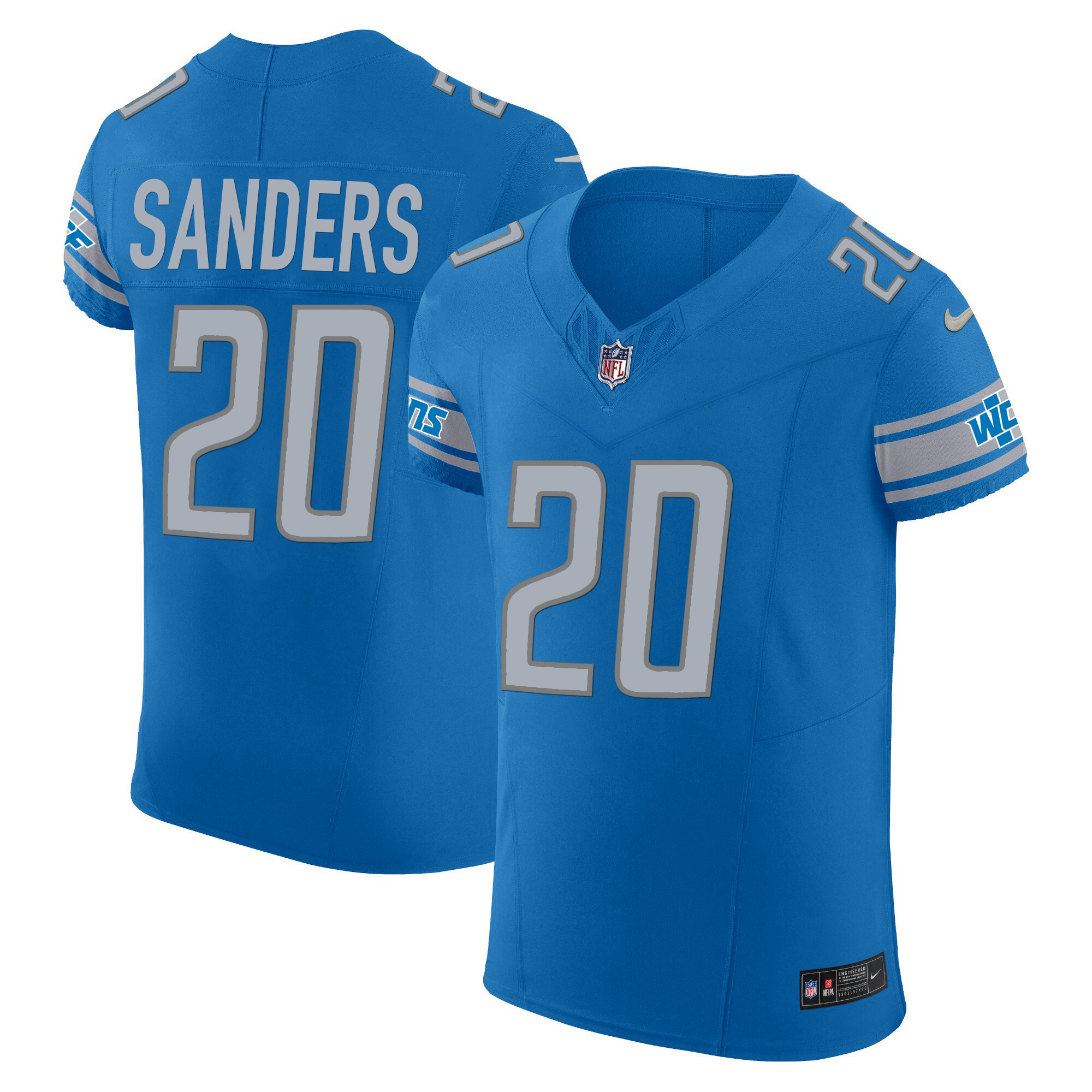 Men's Detroit Lions Vapor Elite Jersey - All Stitched - Image 11