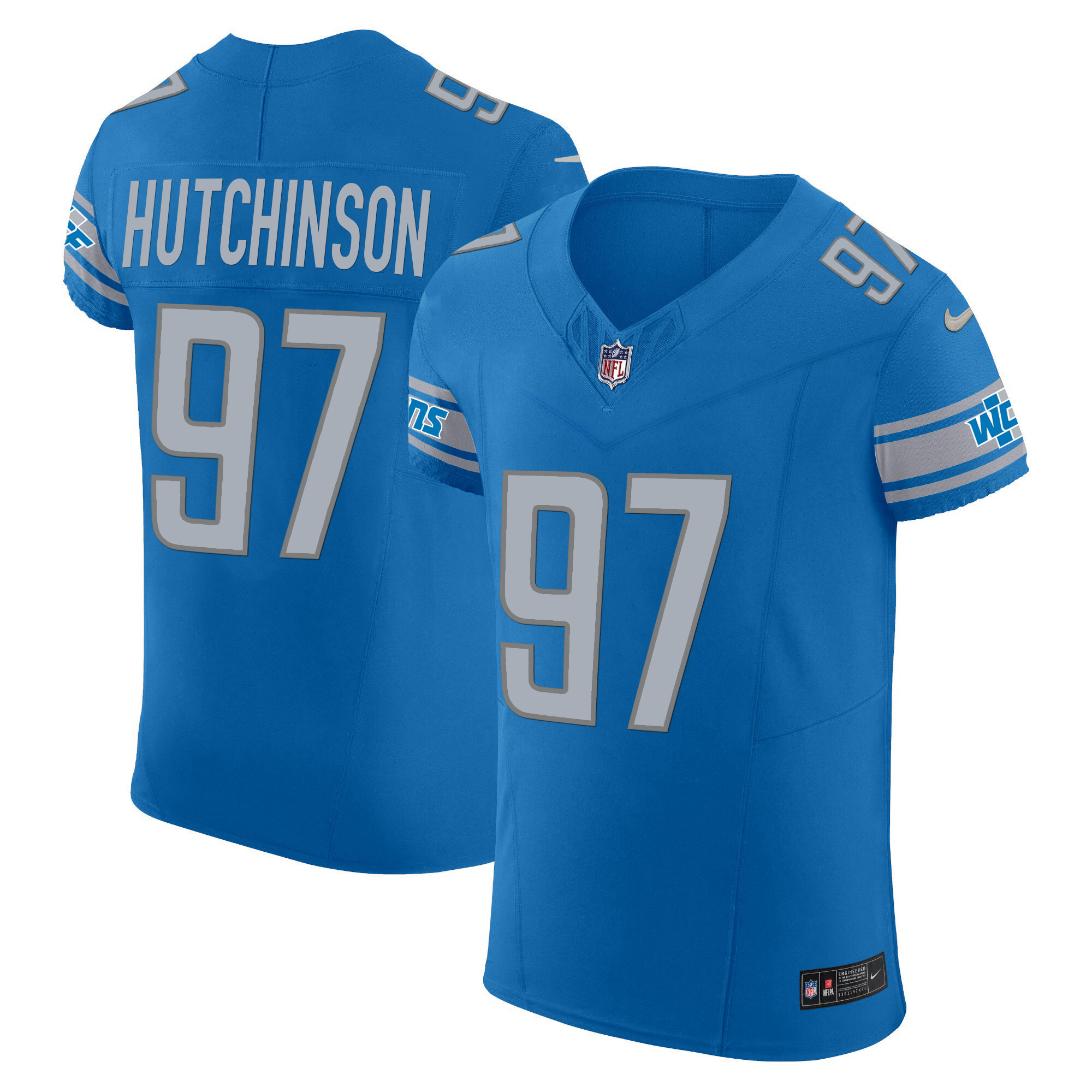 Men's Detroit Lions Vapor Elite Jersey - All Stitched - Image 7