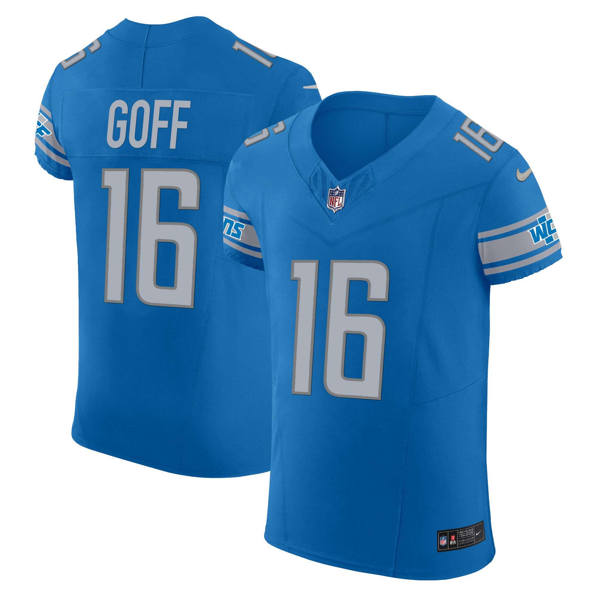 Men's Detroit Lions Vapor Elite Jersey - All Stitched - Image 8
