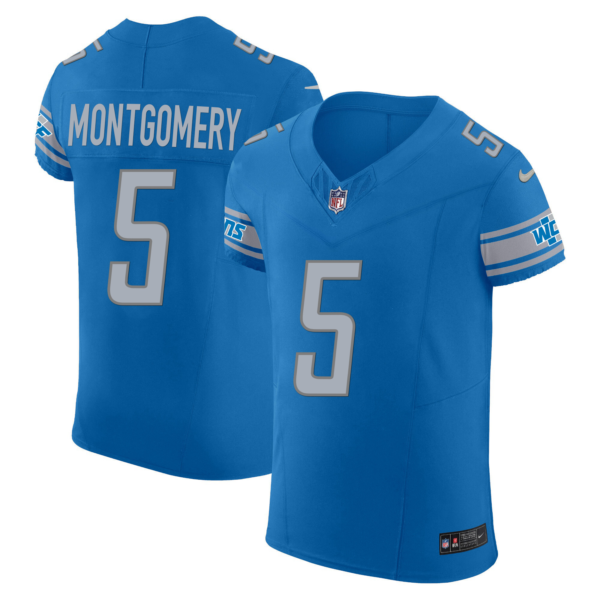 Men's Detroit Lions Vapor Elite Jersey - All Stitched - Image 10