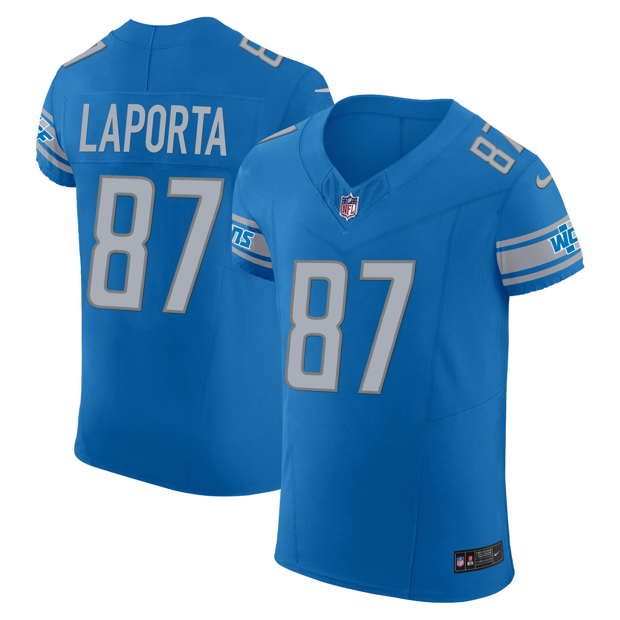 Men's Detroit Lions Vapor Elite Jersey - All Stitched - Image 12