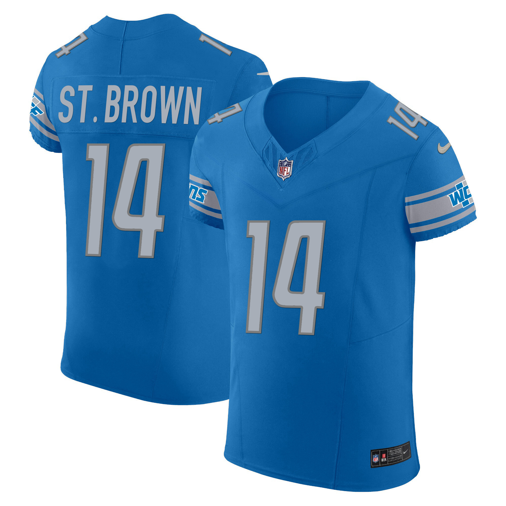 Men's Detroit Lions Vapor Elite Jersey - All Stitched - Image 9