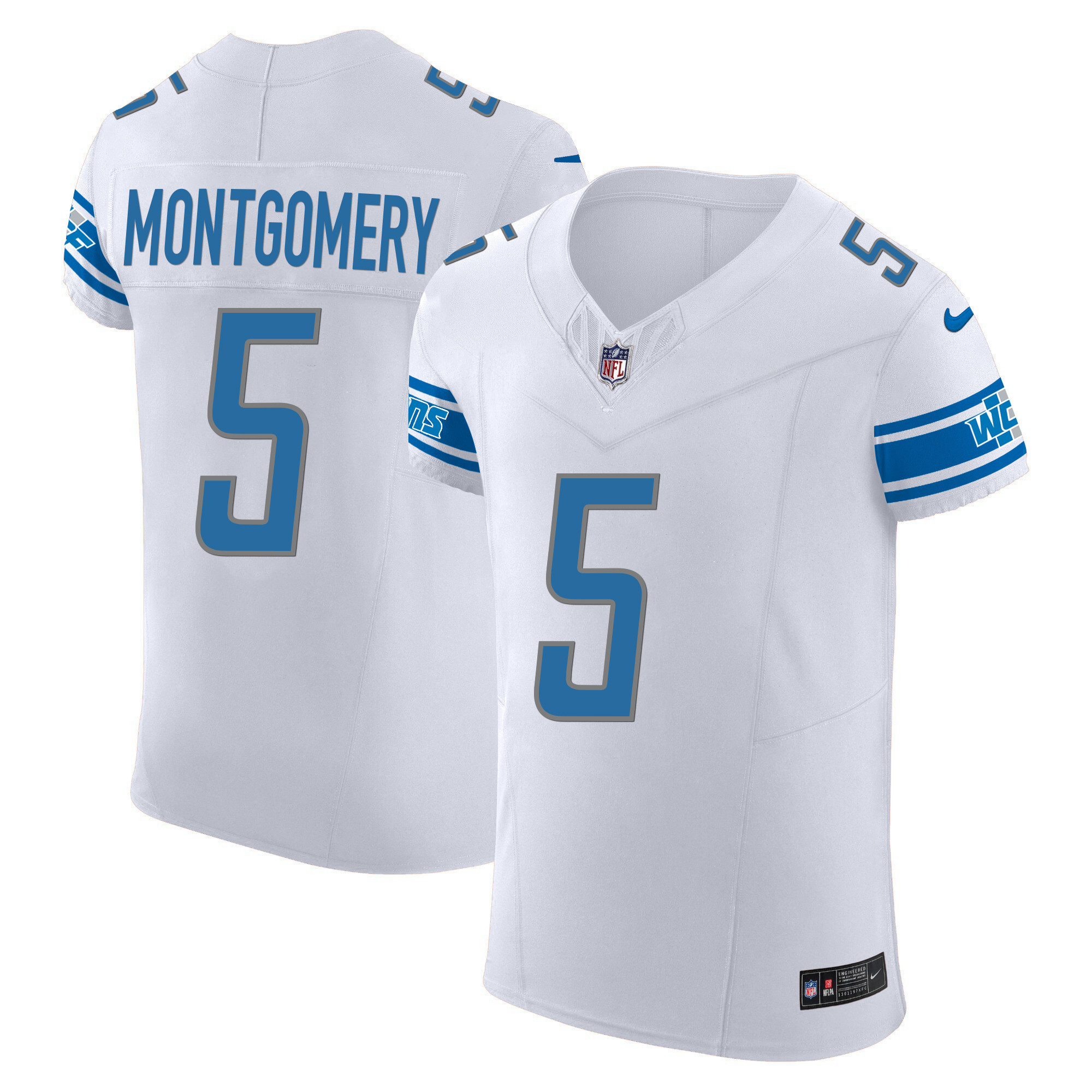 Men's Detroit Lions Vapor Elite Jersey - All Stitched - Image 16