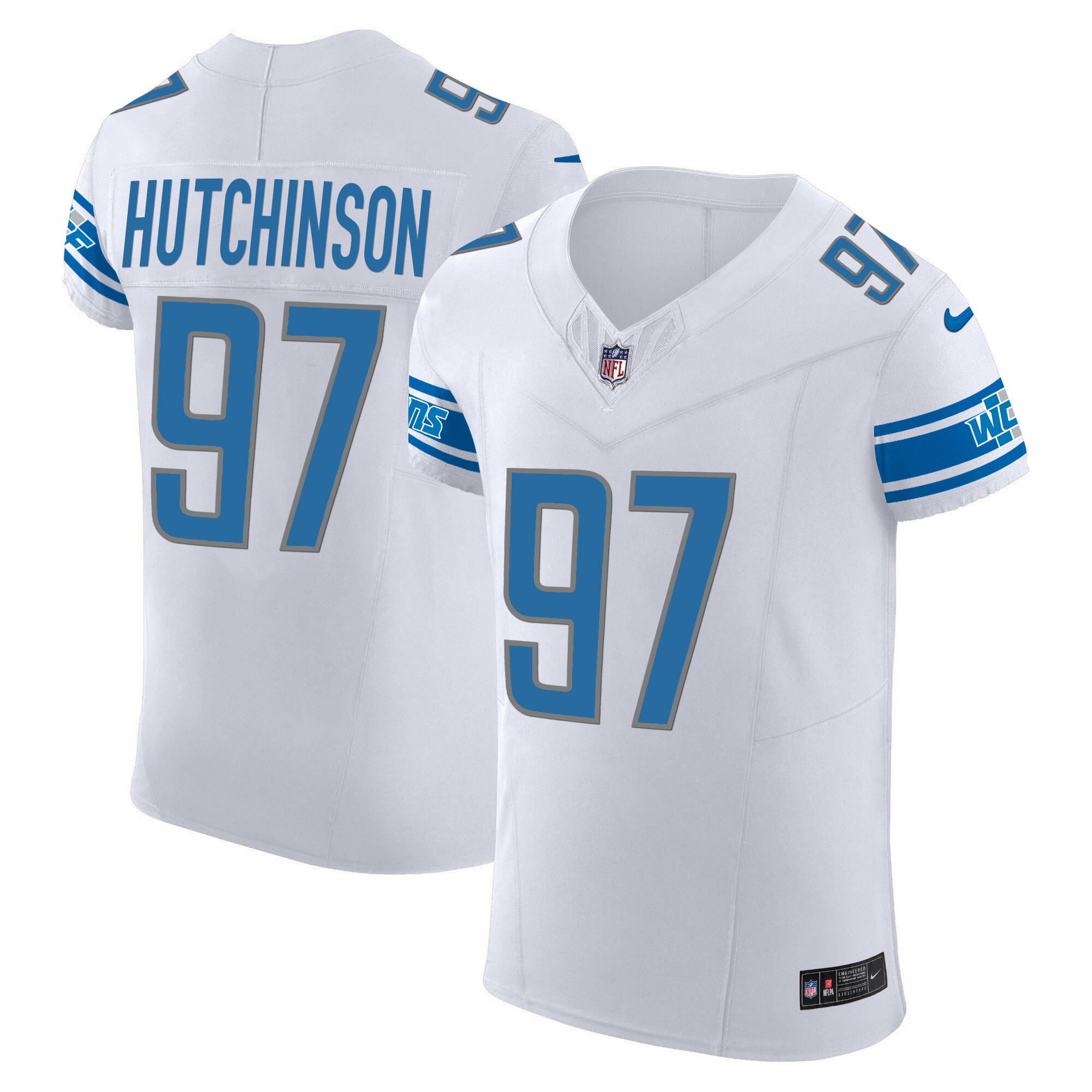 Men's Detroit Lions Vapor Elite Jersey - All Stitched - Image 13