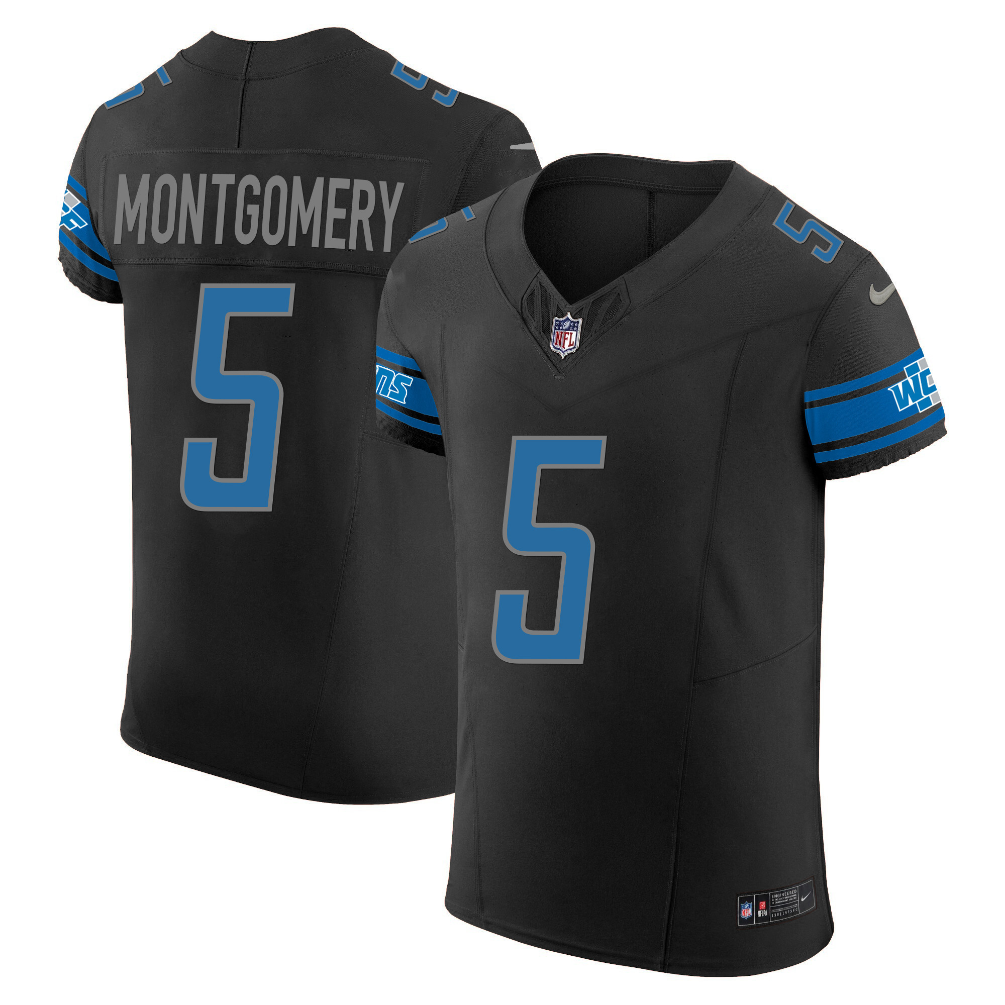 Men's Detroit Lions Vapor Elite Jersey - All Stitched - Image 22