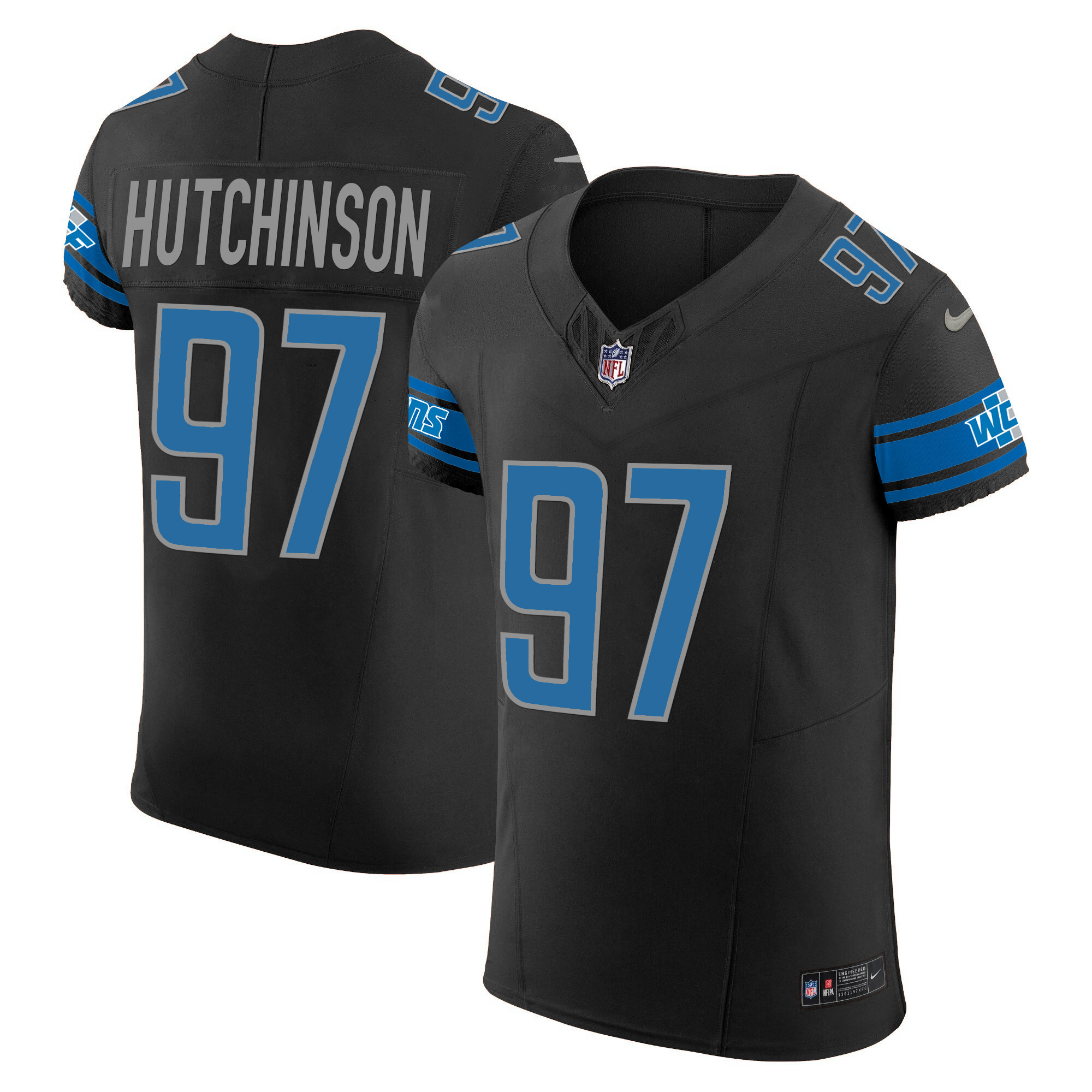 Men's Detroit Lions Vapor Elite Jersey - All Stitched - Image 19