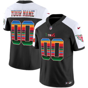 Tennessee Titans Mexico Vapor Custom Jersey - All Stitched