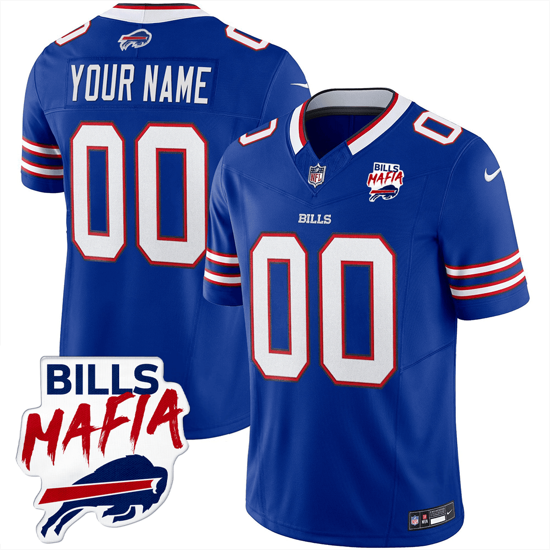 Buffalo Bills Bills Mafia Patch Patch Limited Jersey - All Stitched - Image 2