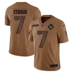 C.J. Stroud #7 Houston Texans Salute Jersey - All Stitched