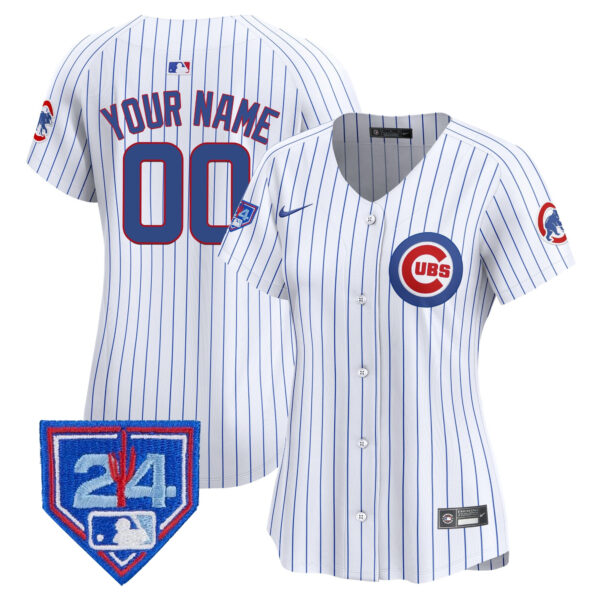Chicago Cubs 2024 Spring Training Patch Vapor Premier Limited Custom Jersey - All Stitched - Image 8