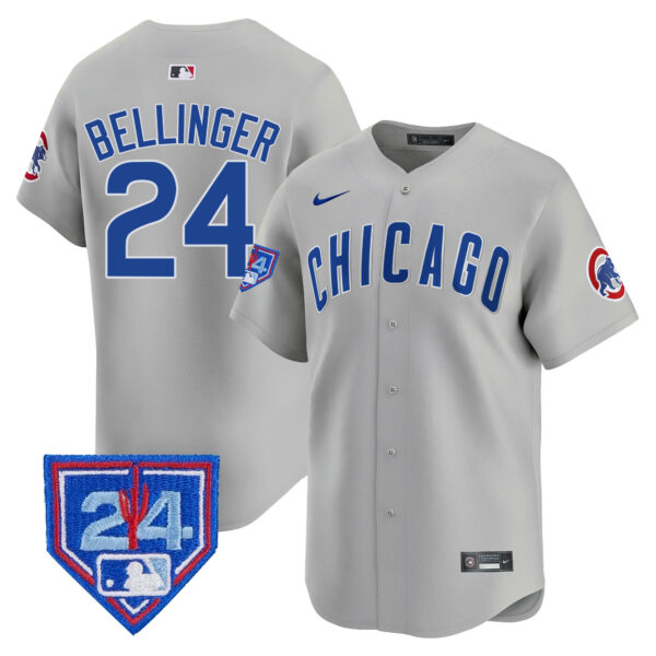 Men's Chicago Cubs 2024 Spring Training Patch Vapor Premier Limited Jersey V2 - All Stitched - Image 34