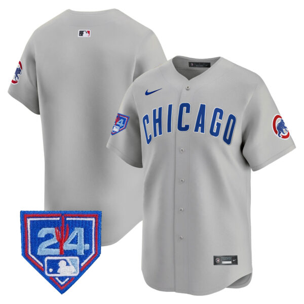 Men's Chicago Cubs 2024 Spring Training Patch Vapor Premier Limited Jersey V2 - All Stitched - Image 40