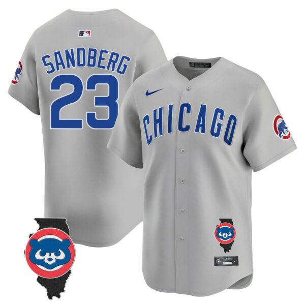 Men's Chicago Cubs Illinois Patch Vapor Premier Limited Jersey V2 - All Stitched - Image 36