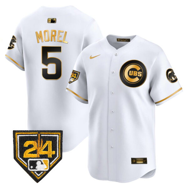 Men's Chicago Cubs 2024 Spring Training Patch Vapor Premier Limited Jersey V2 - All Stitched - Image 14