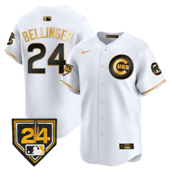 Men's Chicago Cubs 2024 Spring Training Patch Vapor Premier Limited Jersey V2 - All Stitched - Image 10