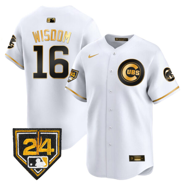 Men's Chicago Cubs 2024 Spring Training Patch Vapor Premier Limited Jersey V2 - All Stitched - Image 15
