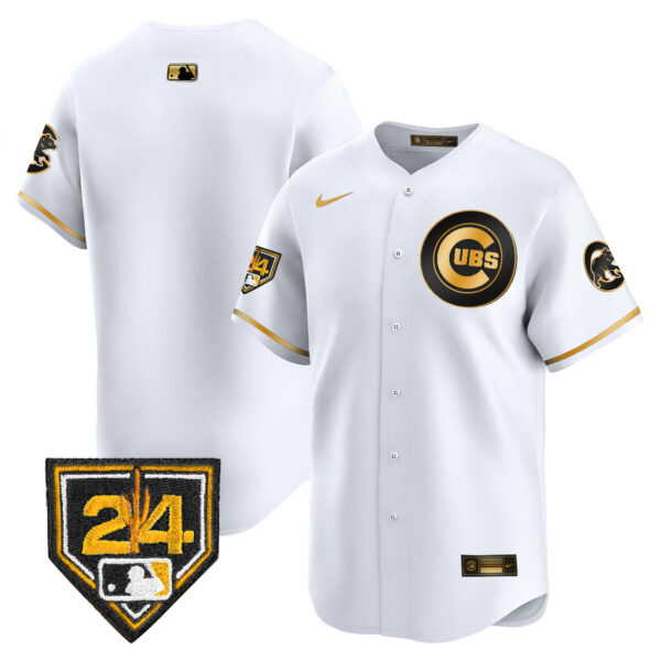 Men's Chicago Cubs 2024 Spring Training Patch Vapor Premier Limited Jersey V2 - All Stitched - Image 16