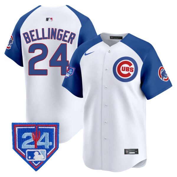 Men's Chicago Cubs 2024 Spring Training Patch Vapor Premier Limited Jersey V2 - All Stitched - Image 42